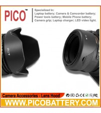 52MM Reversible Petal Flower Lens Hood for Nikon D7000 D5200 D5100 D3200 D3100 BY PICO